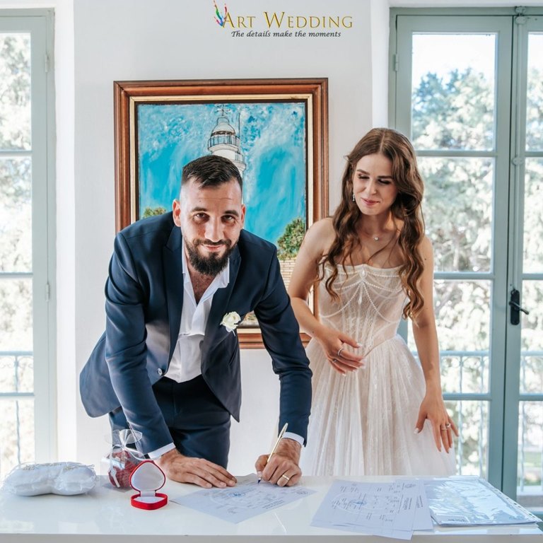חתונה בעיריית לרנקה — Art Wedding